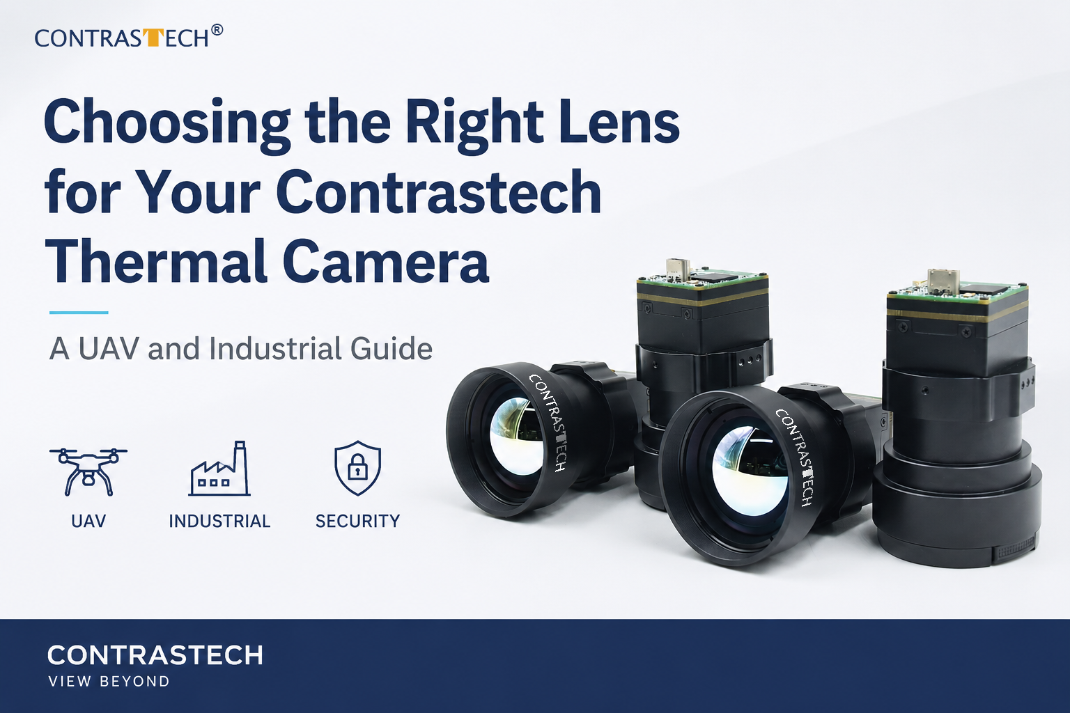 Choosing the Right Lens for Contrastech Thermal Camera – UAV & Industrial Guide