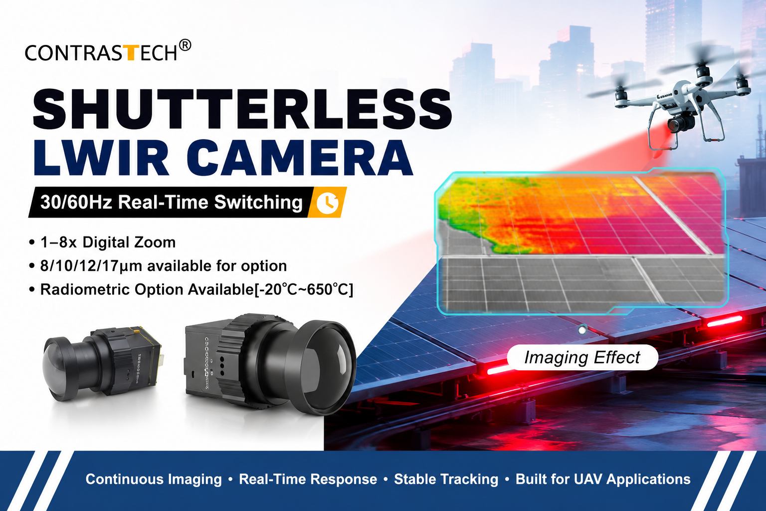 Why Choosing a Shutterless UAV Thermal Camera Matters for Reliable Aerial Imaging