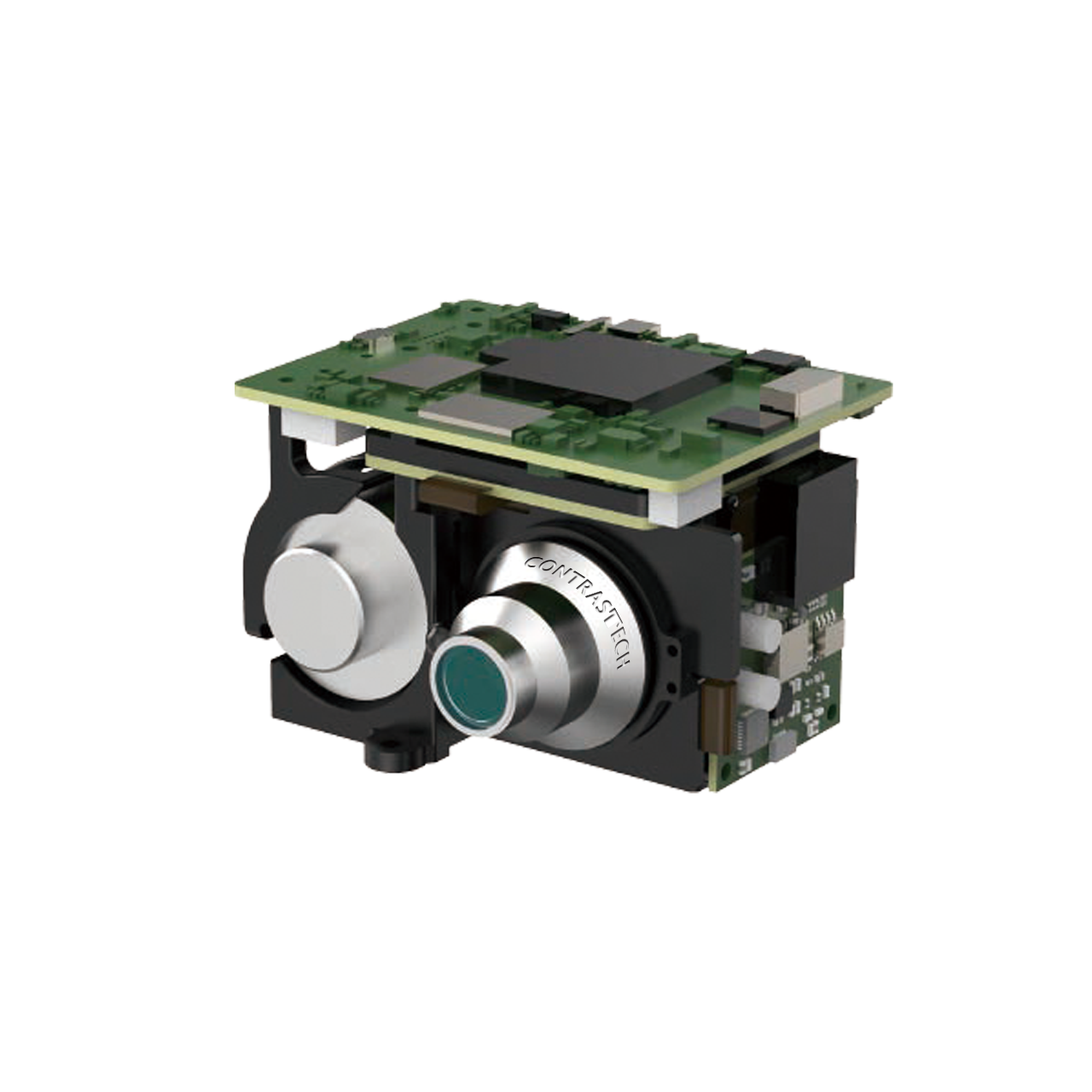 High speed 25kHz MWIR infrared camera for multi-gas leak detection in industrial environments