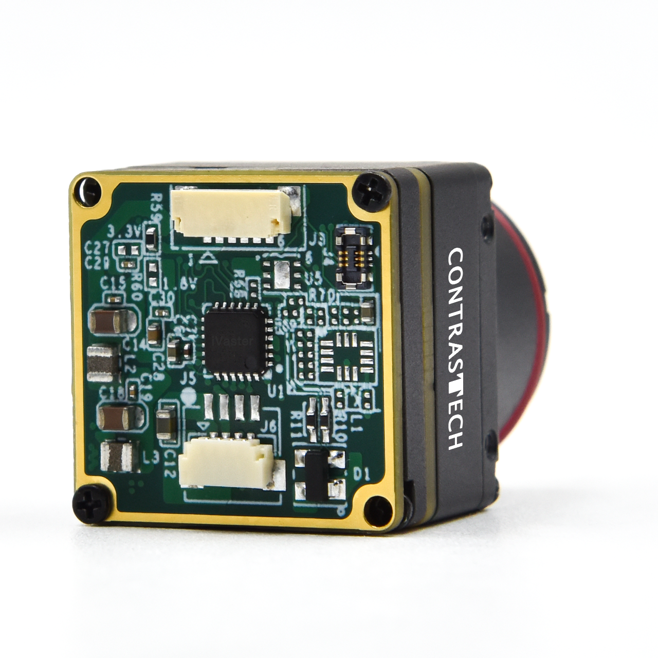 Compact 640x512 thermal imaging module using LWIR technology for drone imaging, assisted driving, industrial temperature sensing, and low-light thermal detection.