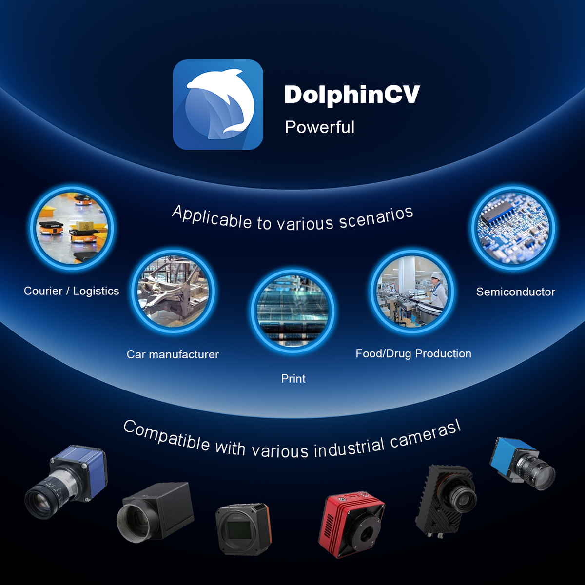 DolphinCV Компьютерное зрение — не требуется программирование