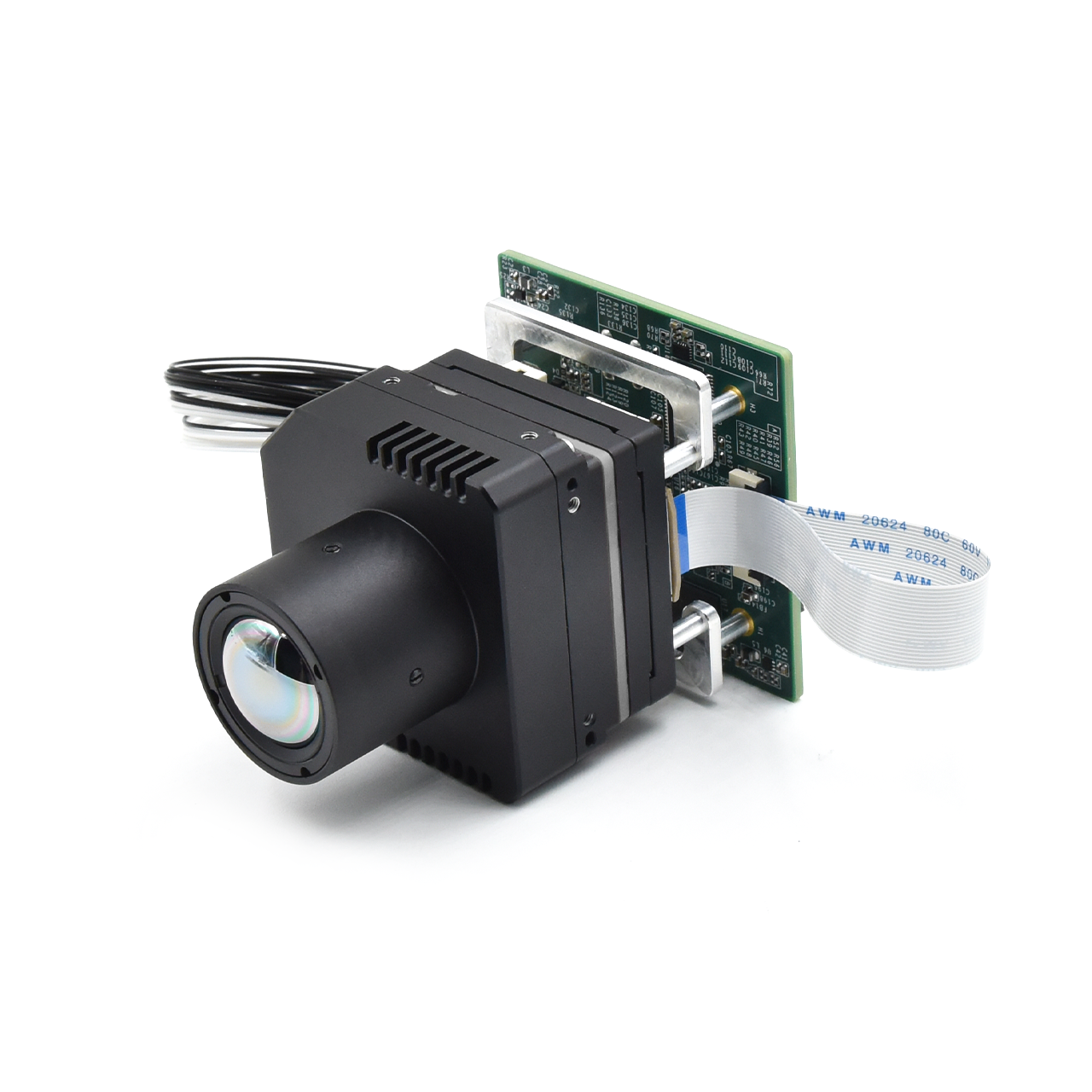 iVa-LW(T)3A 640x512 USB Ethernet Long Range Infrared Thermal Camera for Security Monitoring and Fire Prevention