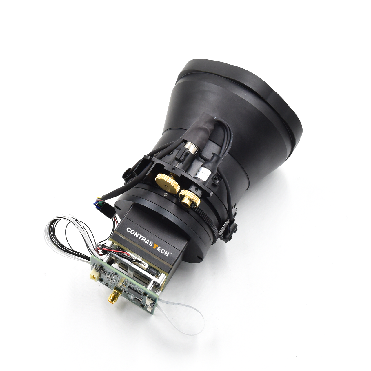 iVa-LW20A UAV LWIR thermal camera featuring a 1920×1080 VOx uncooled infrared sensor for high-resolution aerial thermal imaging and surveillance applications.