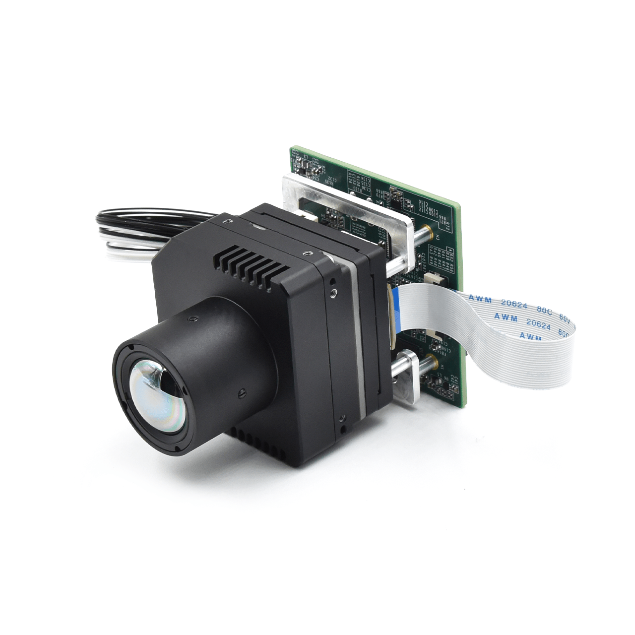 iVa-LW(T)3A 640x512 USB Ethernet Long Range Infrared Thermal Camera for Security Monitoring and Fire Prevention - Contrastech