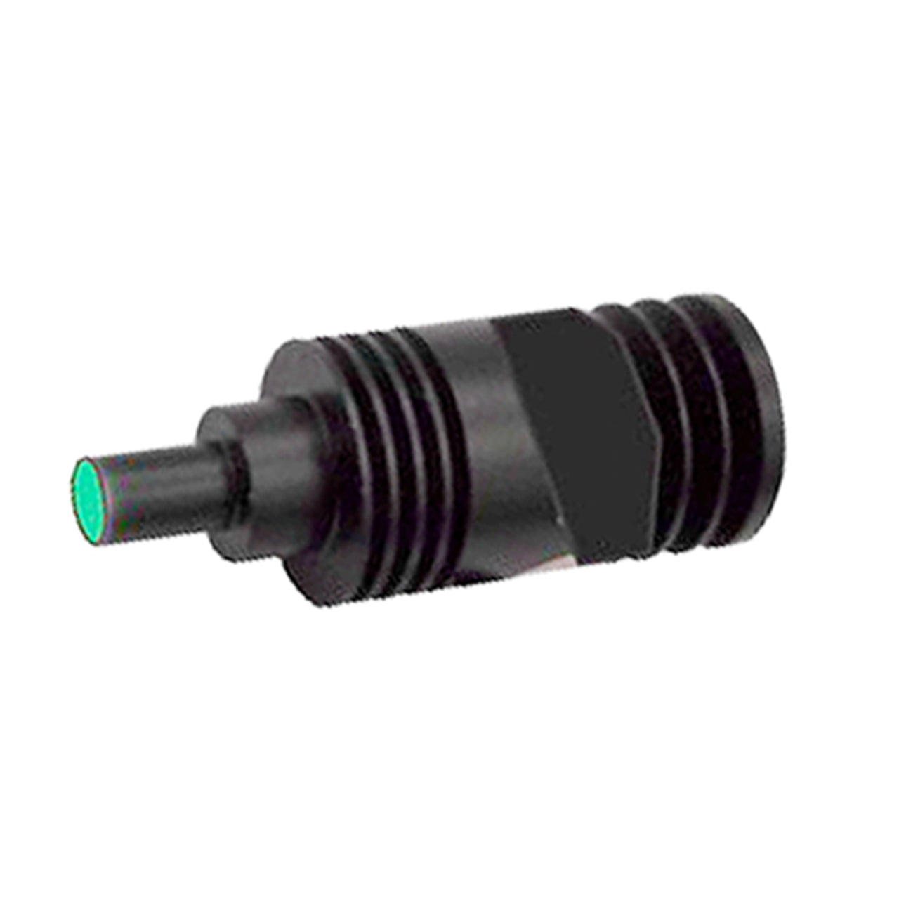 Compact LED coaxial spot light designed for machine vision systems, providing uniform illumination for precision inspection and measurement applications.