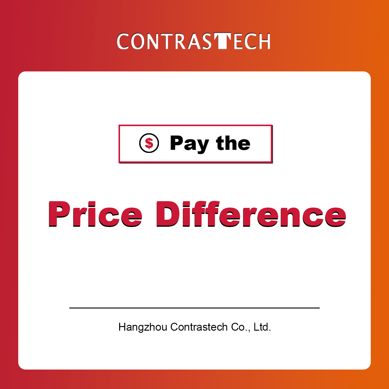 Make up the difference - Contrastech