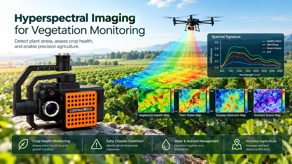 Hyperspectral Imaging for Vegetation Monitoring