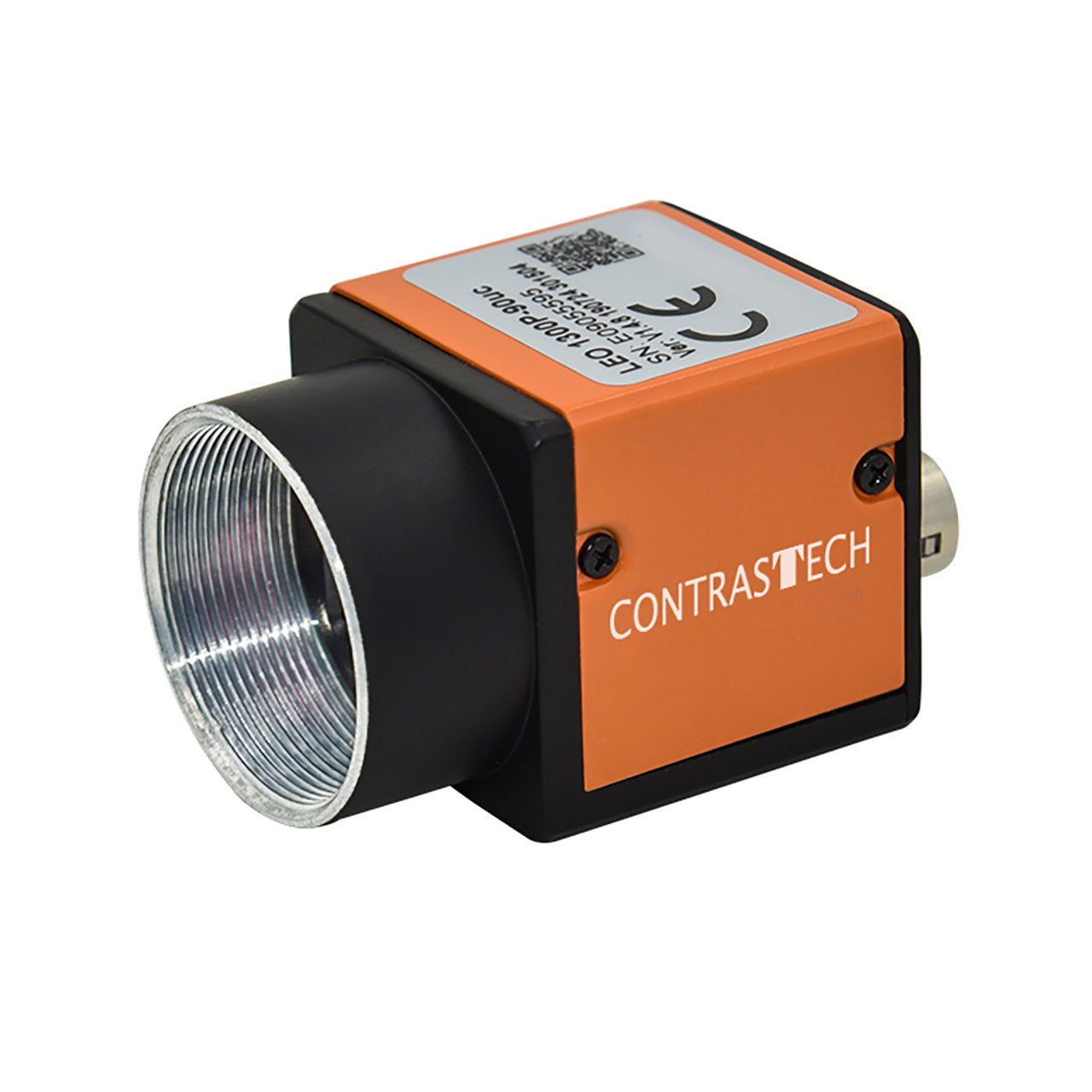 1.3MP GigE Vision industrial camera with compact design for machine vision inspection