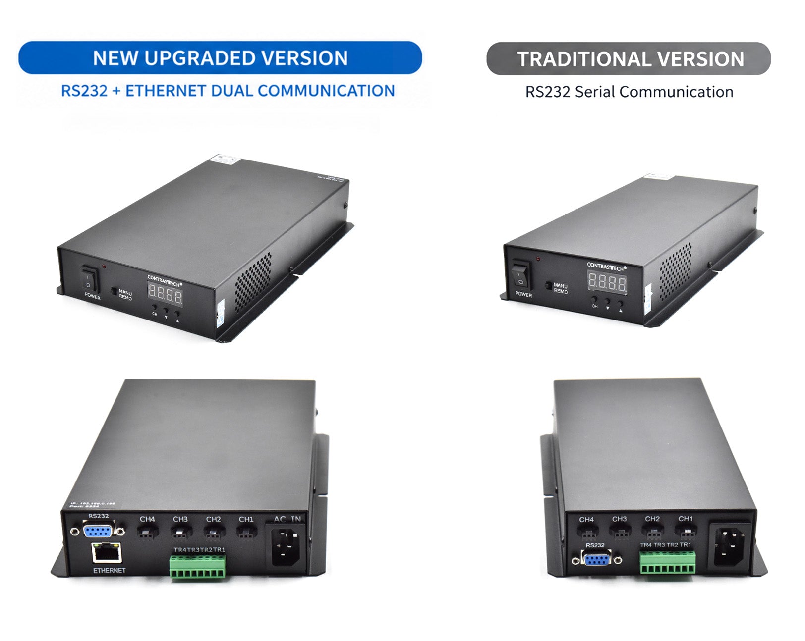 Machine Vision Light Digital Controller | RS232 & Ethernet Optional