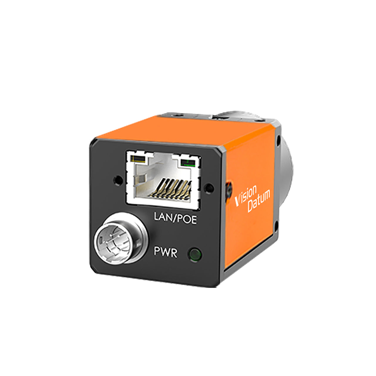 20MP GigE Vision camera used for barcode reading and package sorting in logistics automation systems