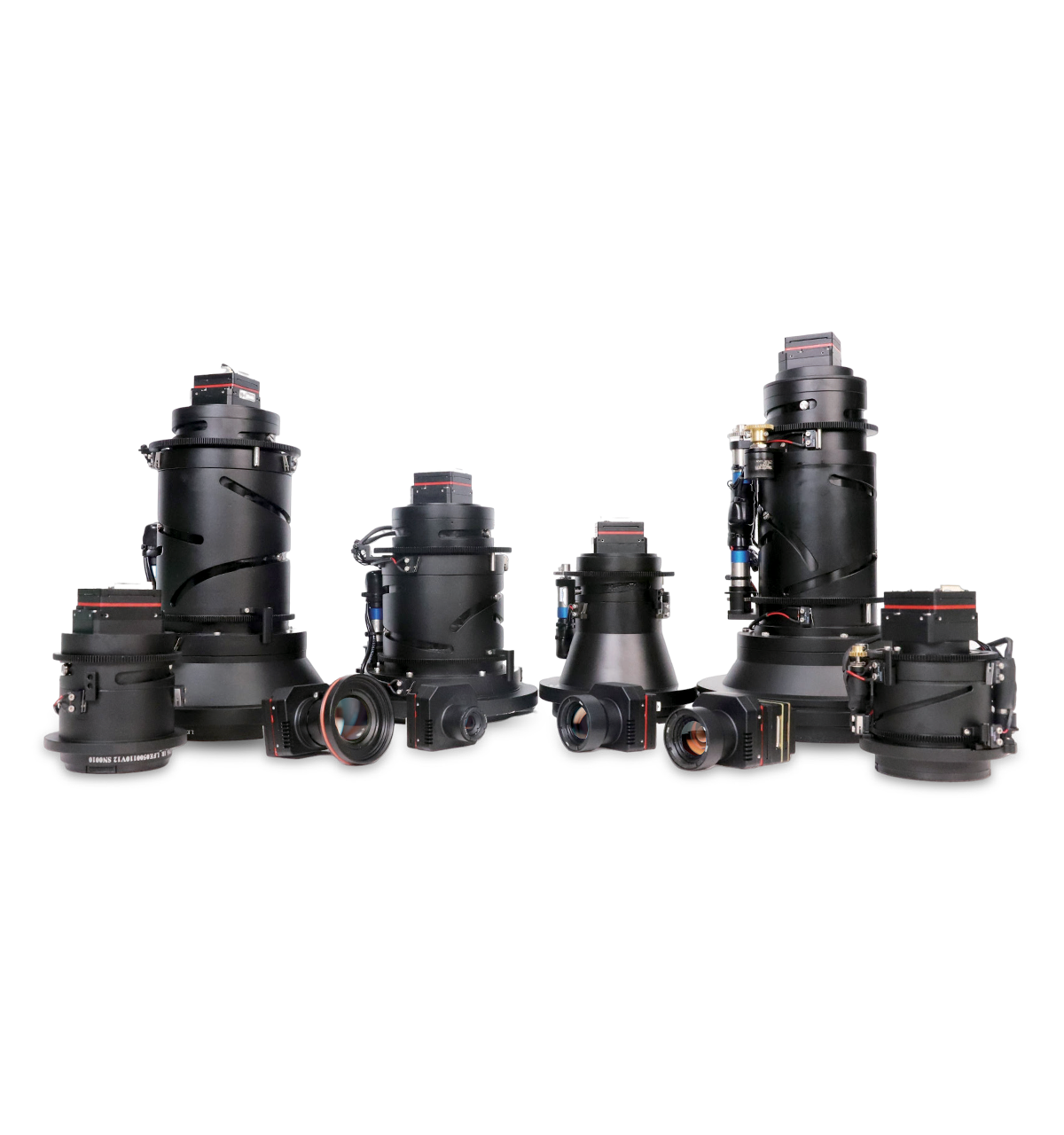 Low NETD 35mk USB 3.0 8μm 1920×1080 Thermal Camera with Continuous Zoom Lens