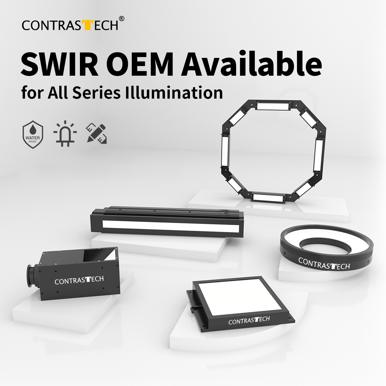 Customizable OEM SWIR Light for Industrial Machine Vision & Scientific Imaging
