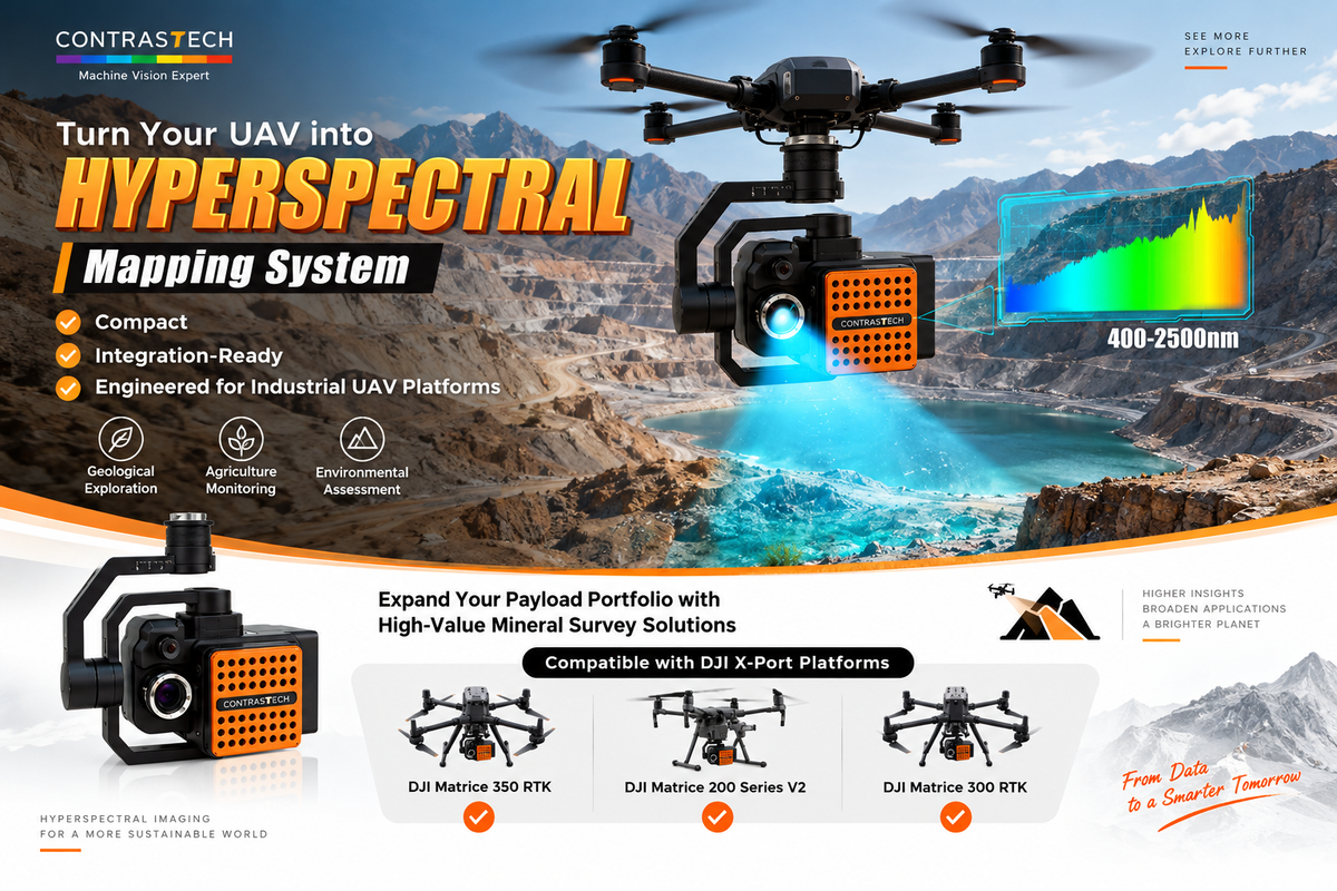 UAV Hyperspectral Imaging Solutions for Industrial Applications