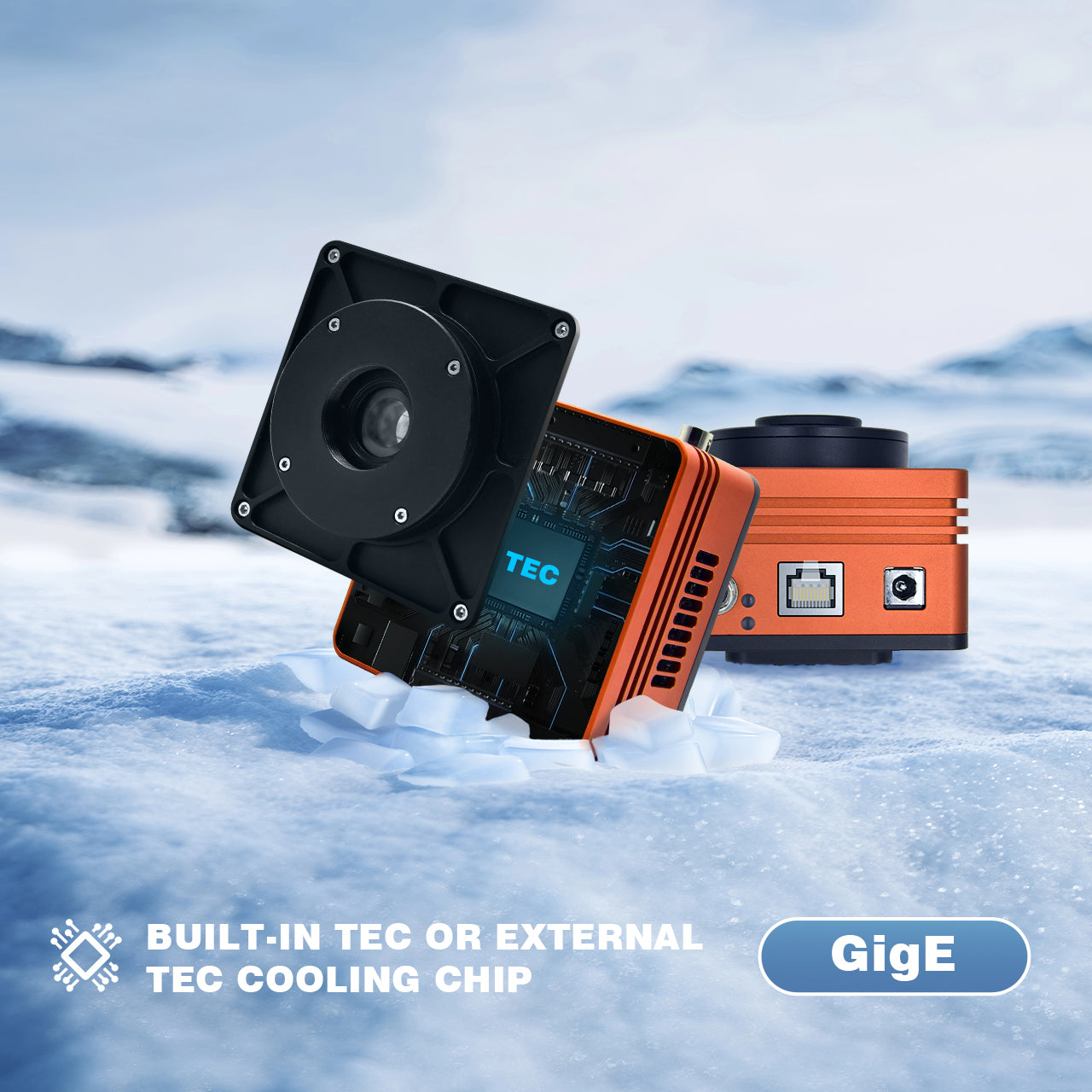 IMX991 SWIR GigE camera with 400–1700nm spectral range for industrial machine vision and scientific imaging