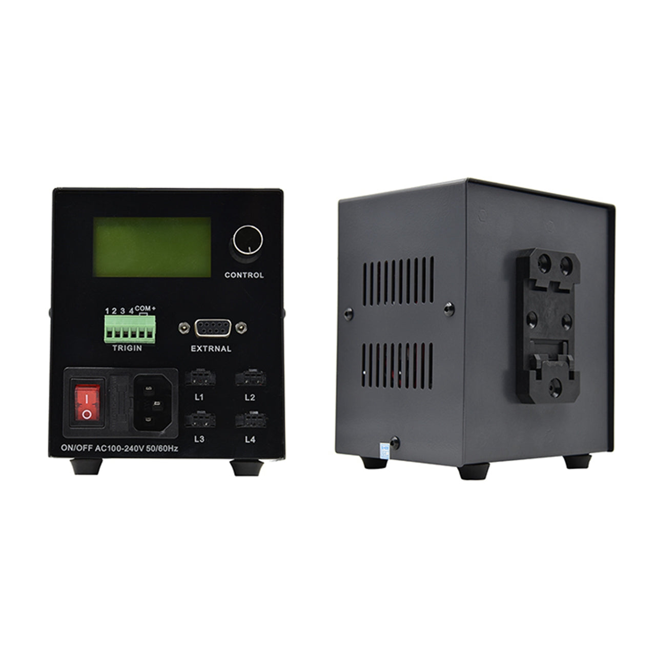 Industrial stroboscopic lighting controller with brightening module for AOI inspection and automation systems