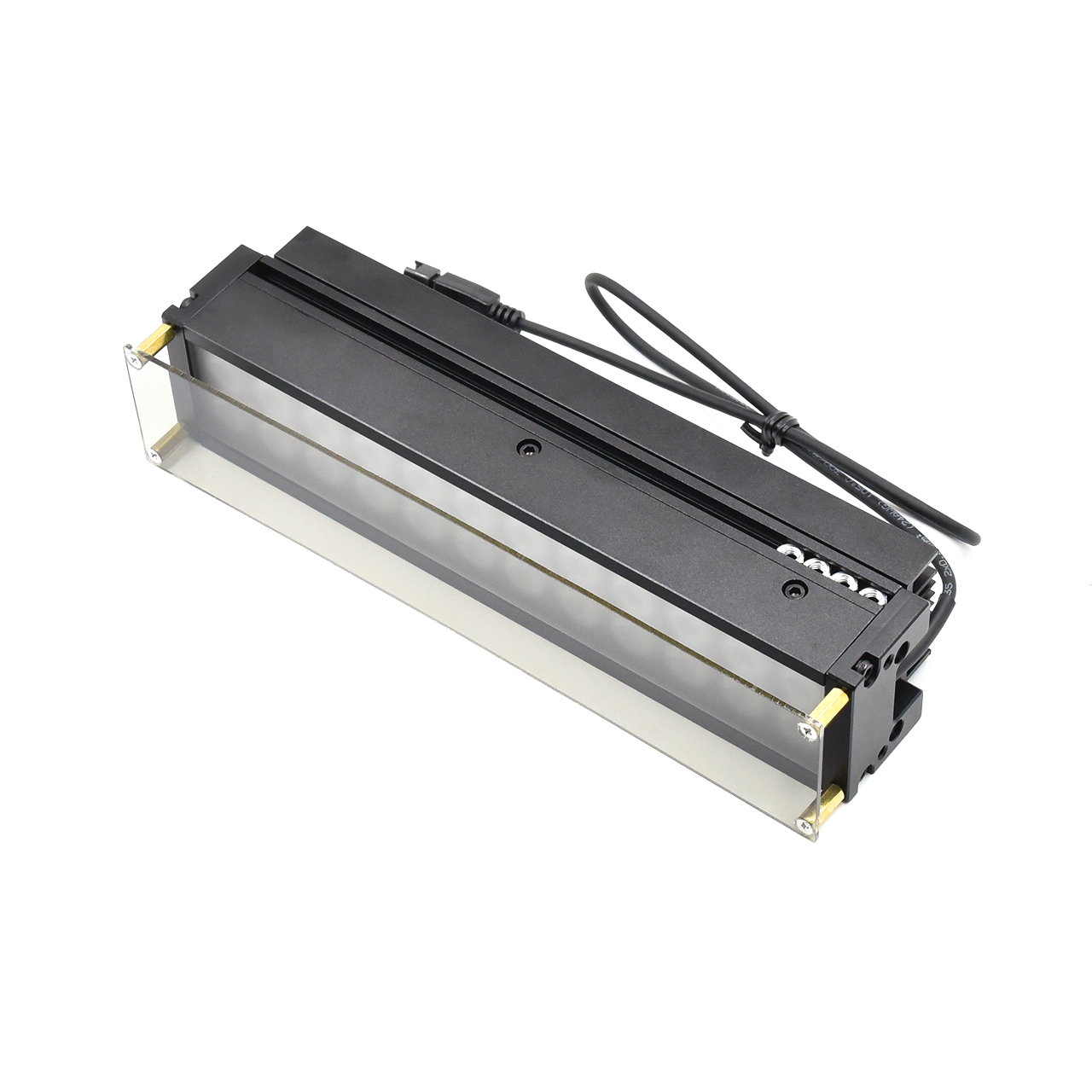 Polarized bar light for glare reduction and reflective surface inspection