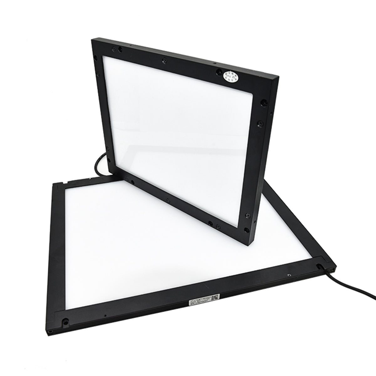 UV backlight for machine vision inspection and material analysis
