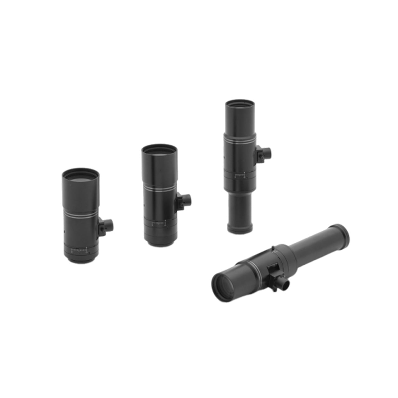 Visible to SWIR telecentric lens with focus shift correction enabling sharp imaging across 400–1200nm wavelength range